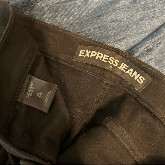 Express distressed jegging size 0 - Picture 3 of 3